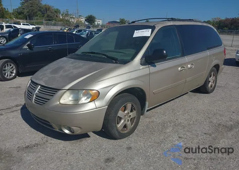 2006 Dodge Grand Caravan Sxt из США, поврежденный, VIN 2D4GP44L46R872978
